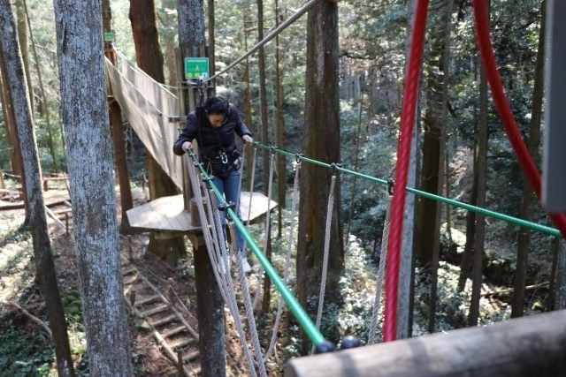 地形・景観を生かした2つのダイナミックなアスレチックコース21