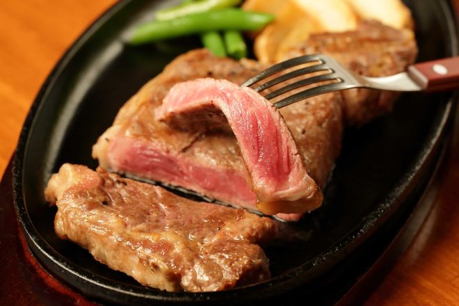 STEAK HOUSE Doubleの料理です。