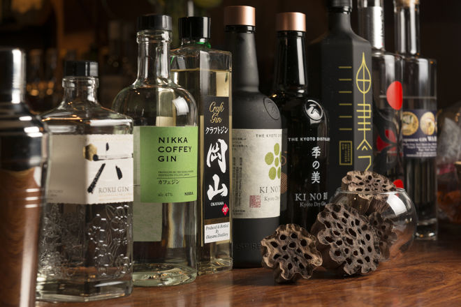 japanesewhisky＆spirits Bar蕾のメニューです。