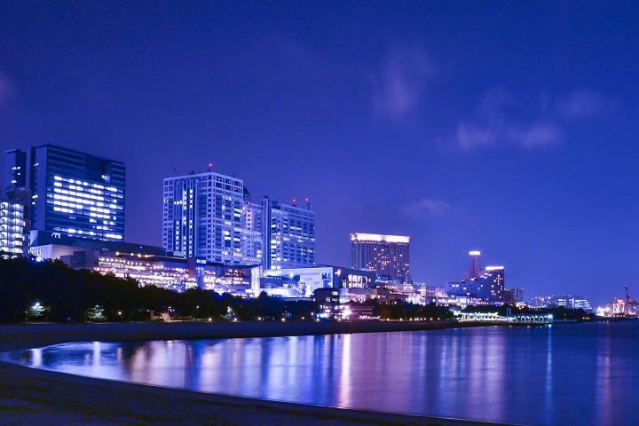 お台場海浜公園の風景1