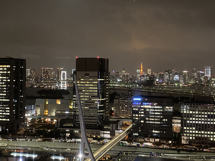 観覧車　夜景