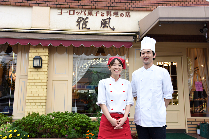 ヨーロッパ菓子と料理の店 雅風(がふう) スタッフ